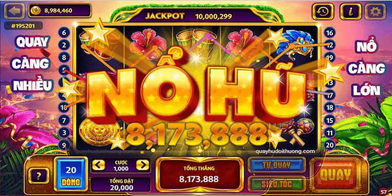 Nổ hũ i9bet mang nhiều yếu tố may mắn khi tham gia